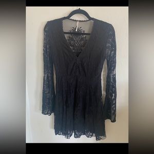 Free People Dress. Black Lace. Size 0